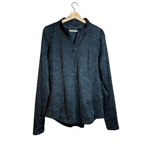 Spyder Urban Camo 1/4 Zip Pull Over Tech Long Sleeve Top Size XXL